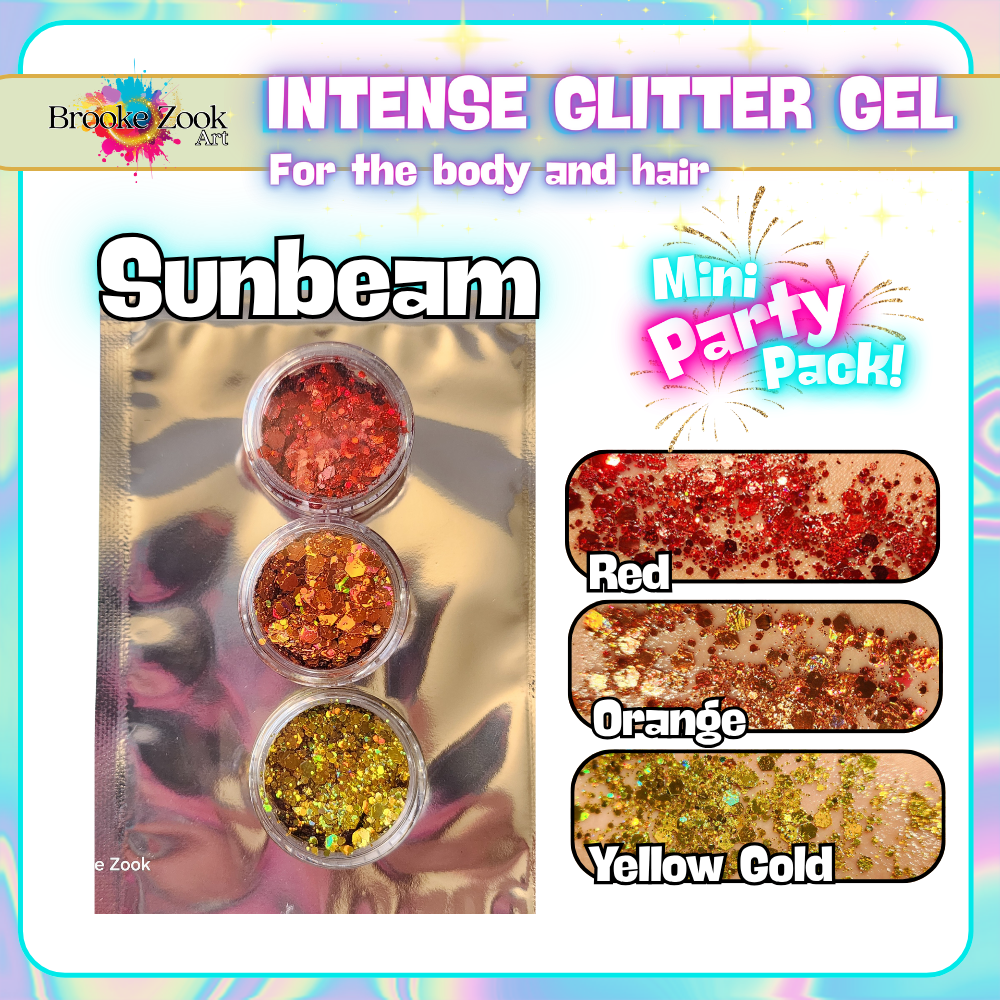 Yellow Gold – Intense Glitter Gel