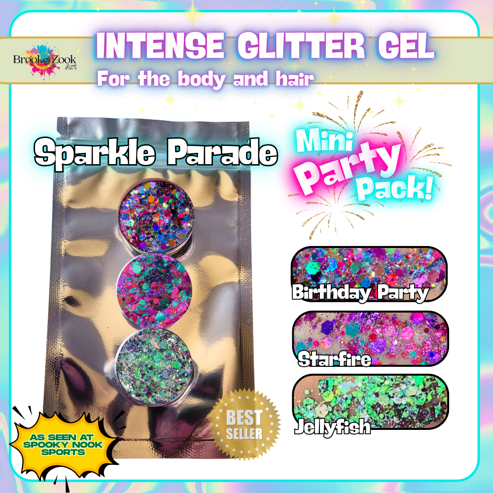 Mini Party Pack – Set of 3 (Booth Checkout)