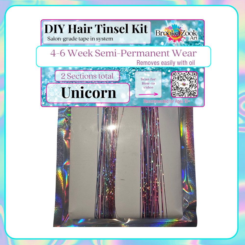 Take-Home Hair Tinsel Kit (Booth Checkout)