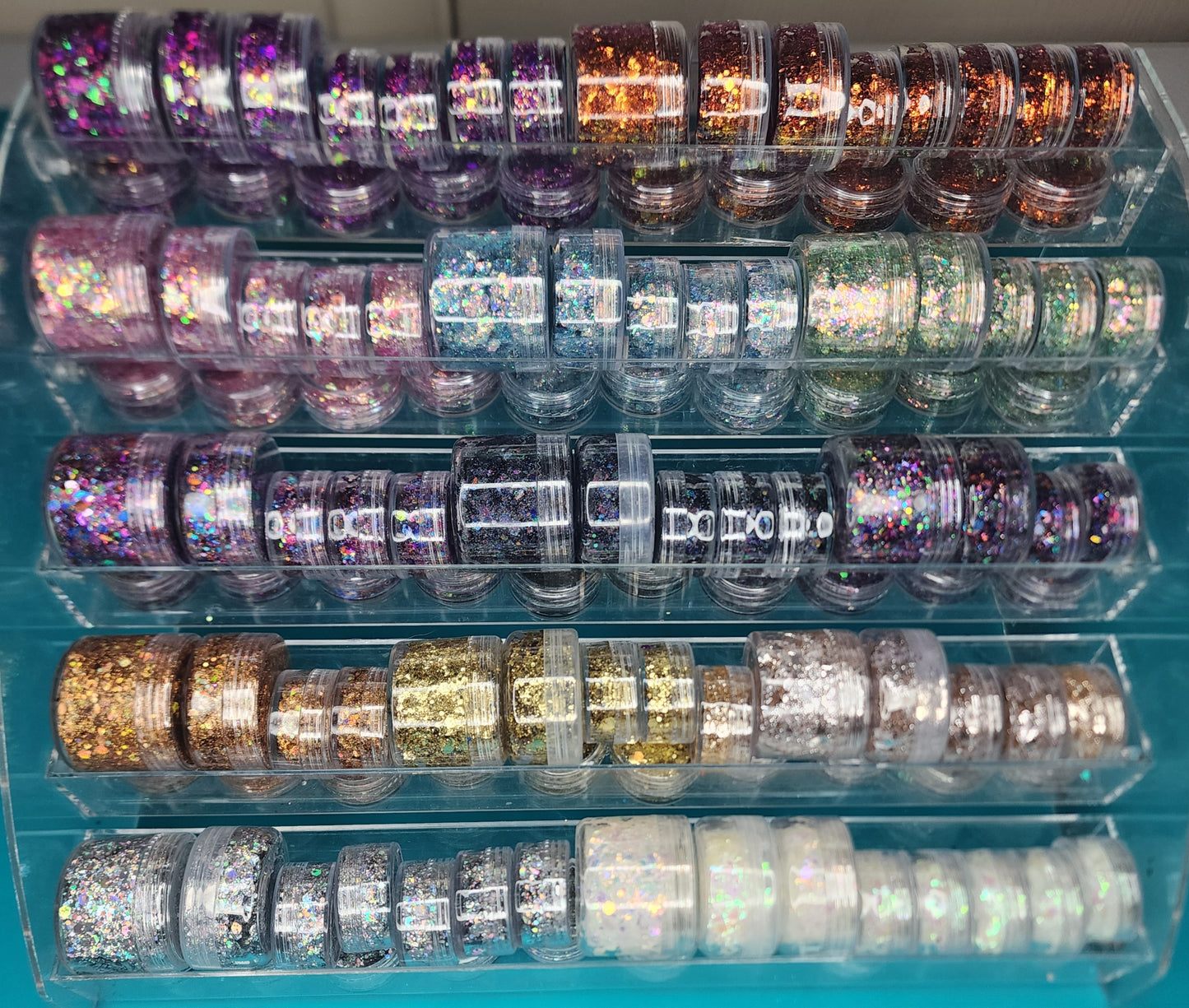 Intense Glitter Gel for the face and hair (Mom Glitter)