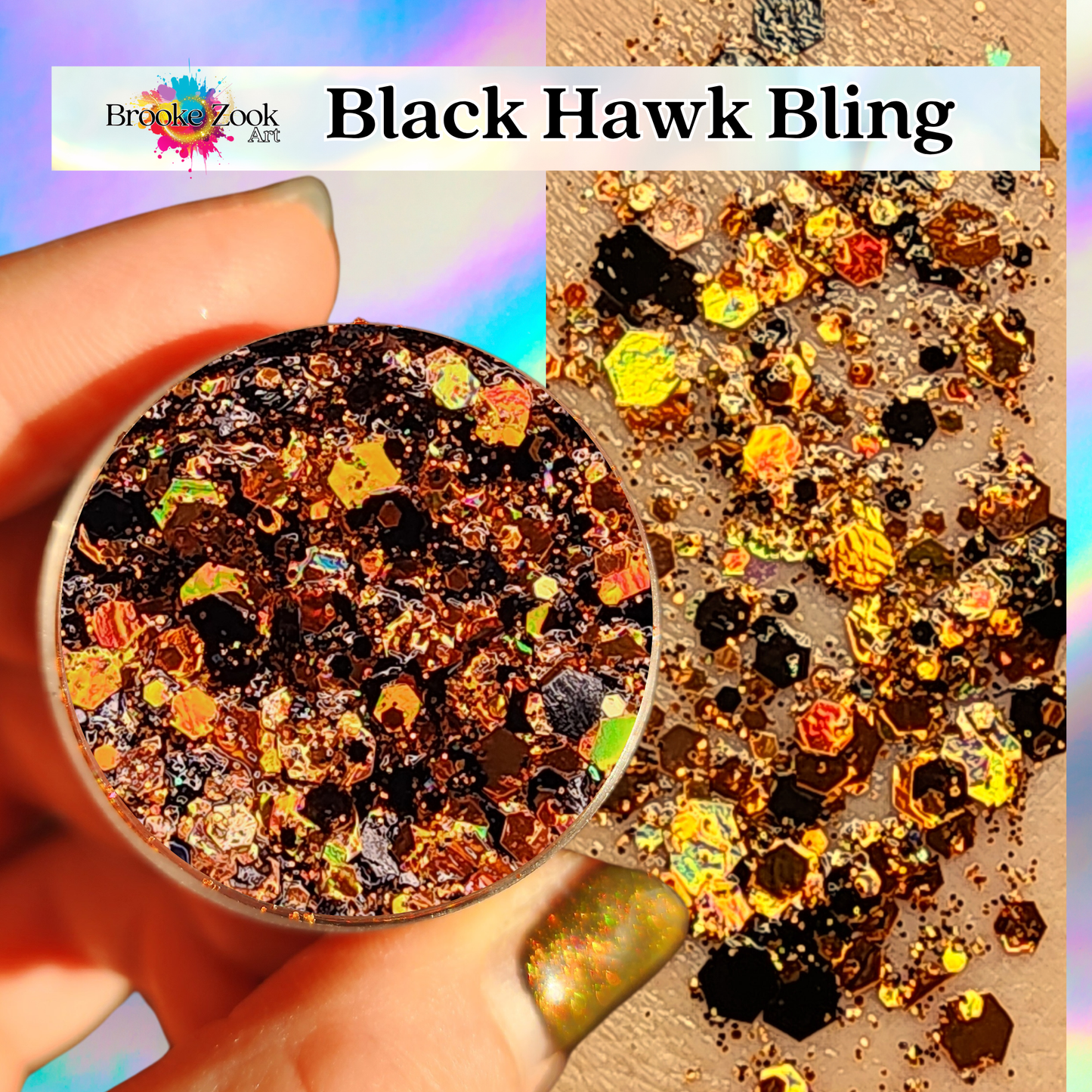 Intense Glitter Gel - for the body and hair