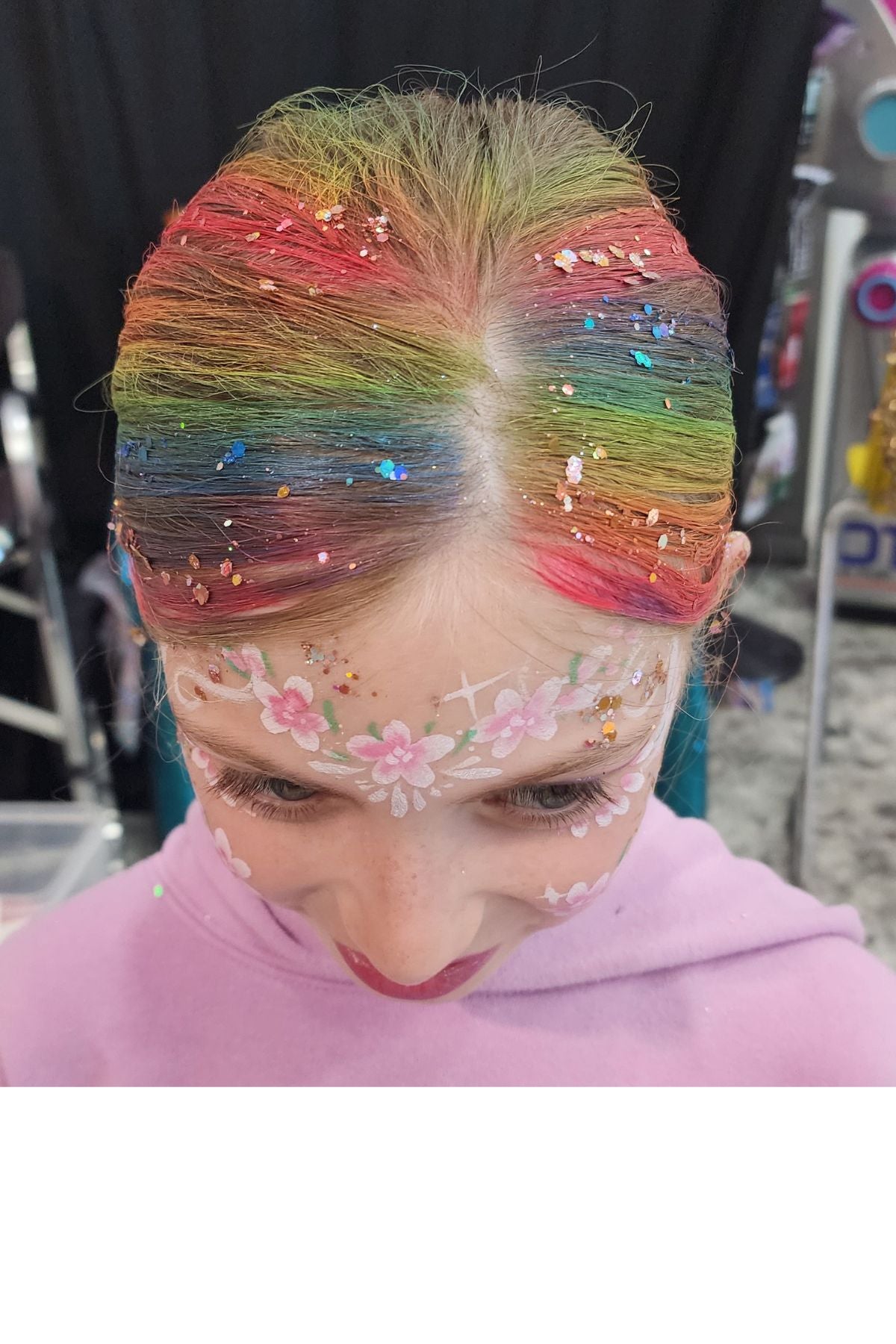 Intense Glitter Gel for the face and hair (Mom Glitter)