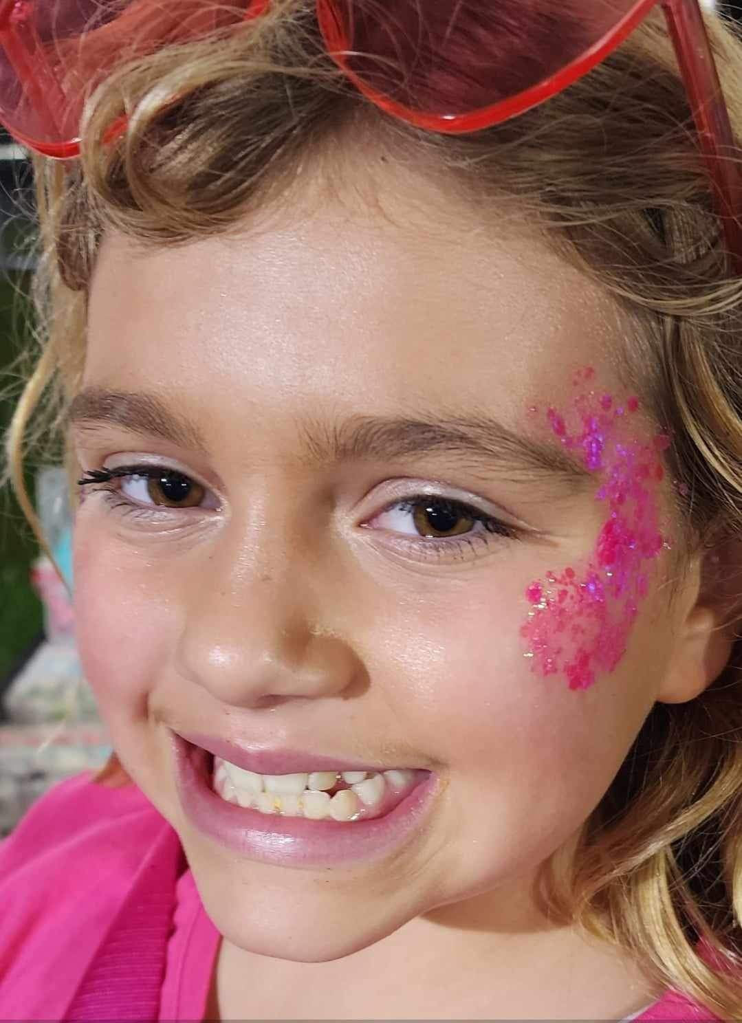 Intense Glitter Gel for the face and hair (Mom Glitter)