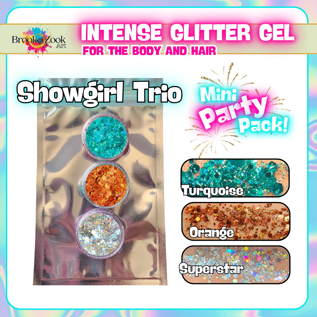 Mini Party Pack: Showgirl Sparkle Trio (Set of 3)