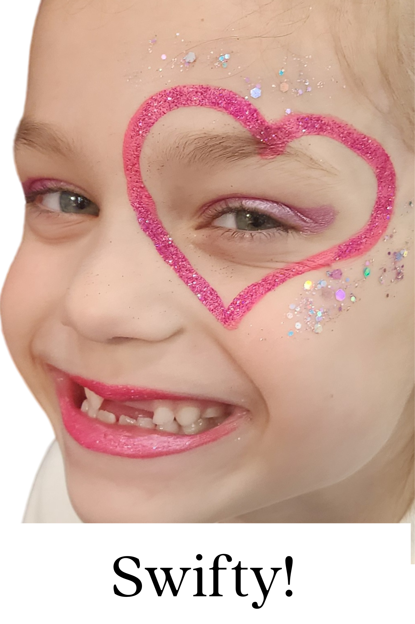 Intense Glitter Gel for the face and hair (Mom Glitter)