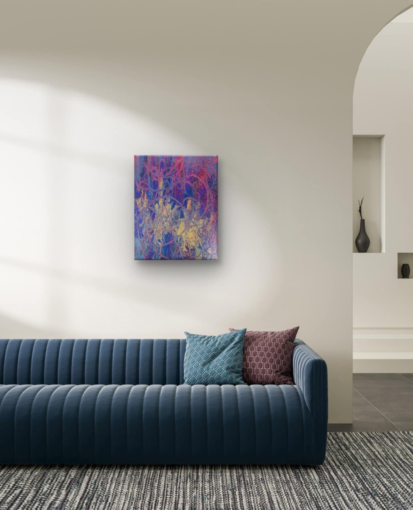 Mystery in the Mess - 4 Piece Original Painting Set