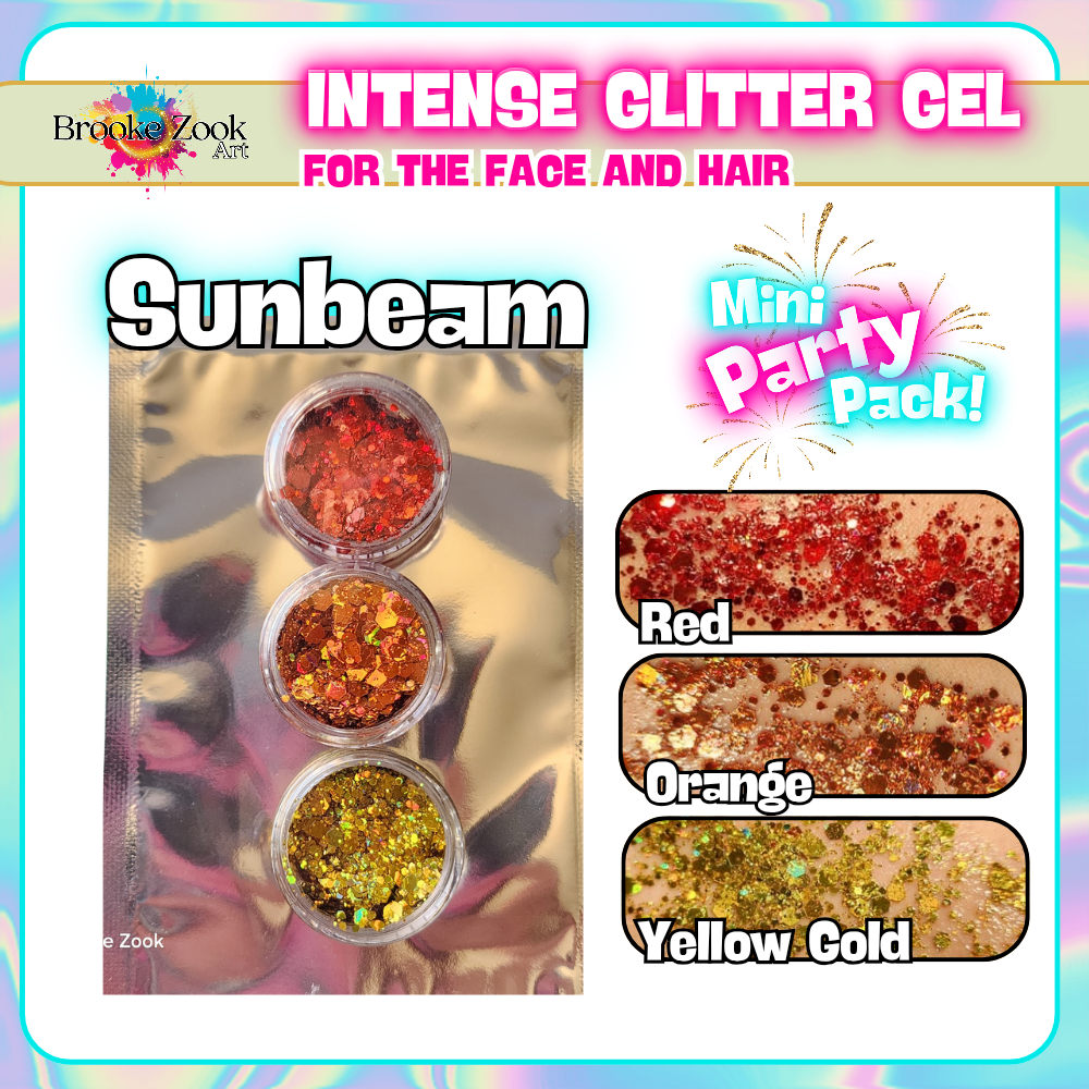 Yellow Gold – Intense Glitter Gel