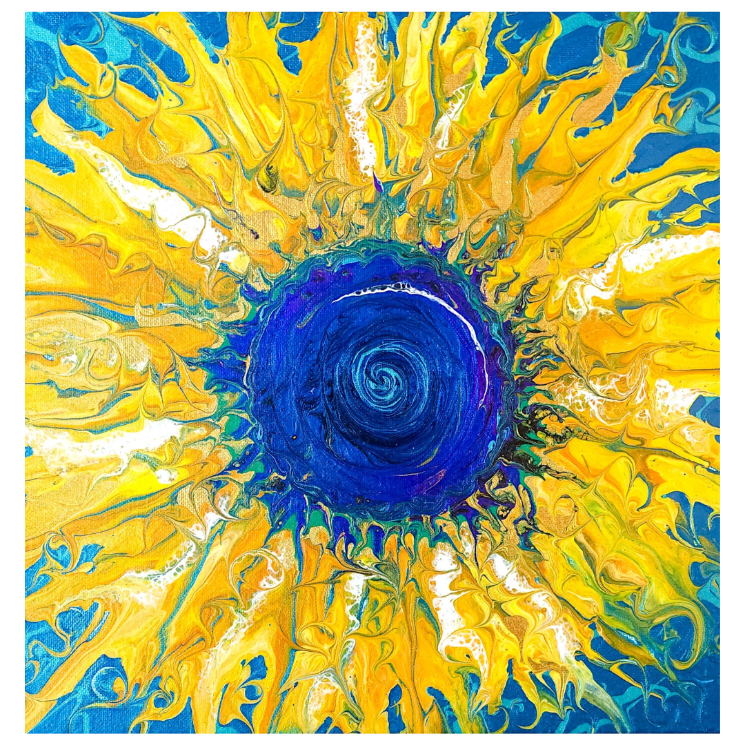 Swirlie Twirly Sunflower