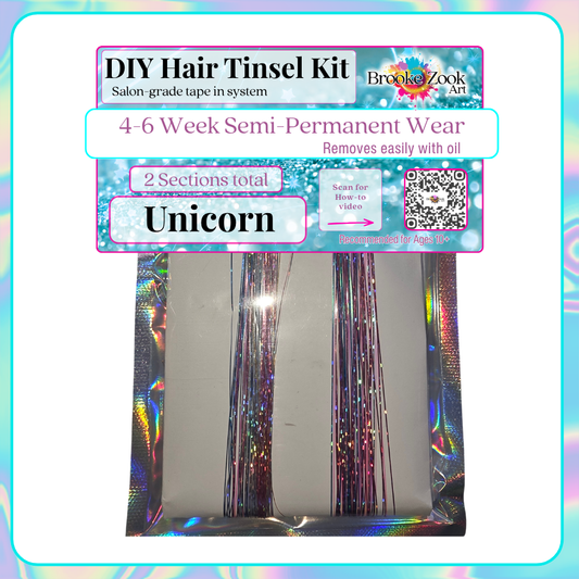 Take-Home Hair Tinsel Kit (Booth Checkout)