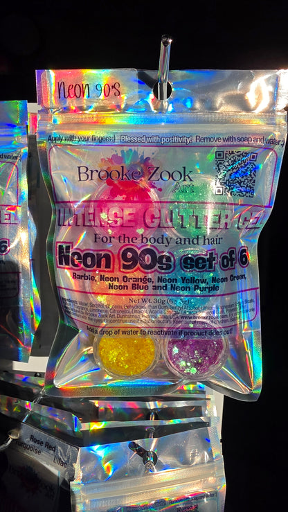 Neon '90s – Party Pack (Set of 6)