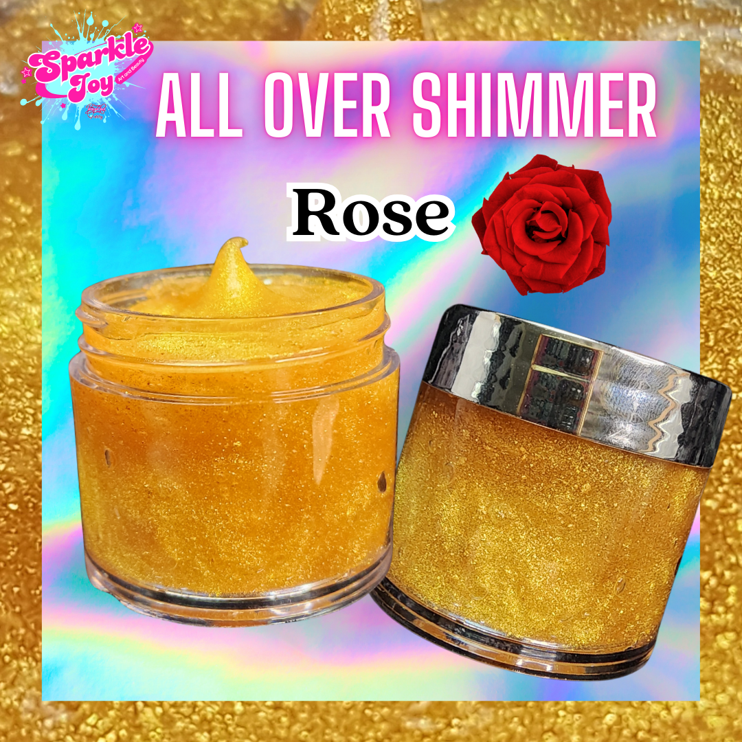 All Over Shimmer - a sparkly shimmer for all over your body