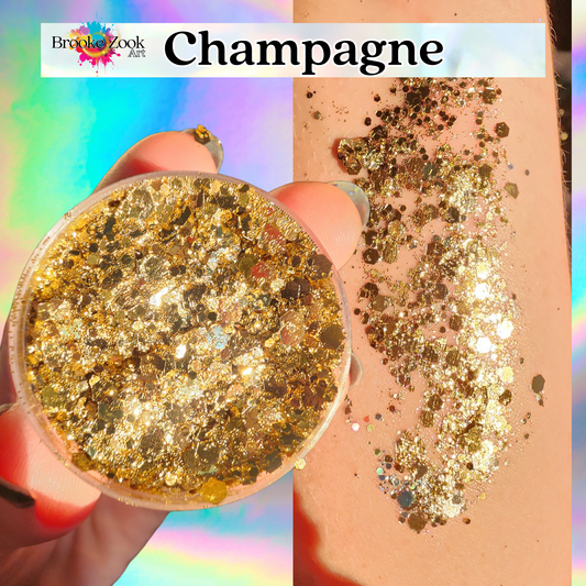 Champagne – Intense Glitter Gel