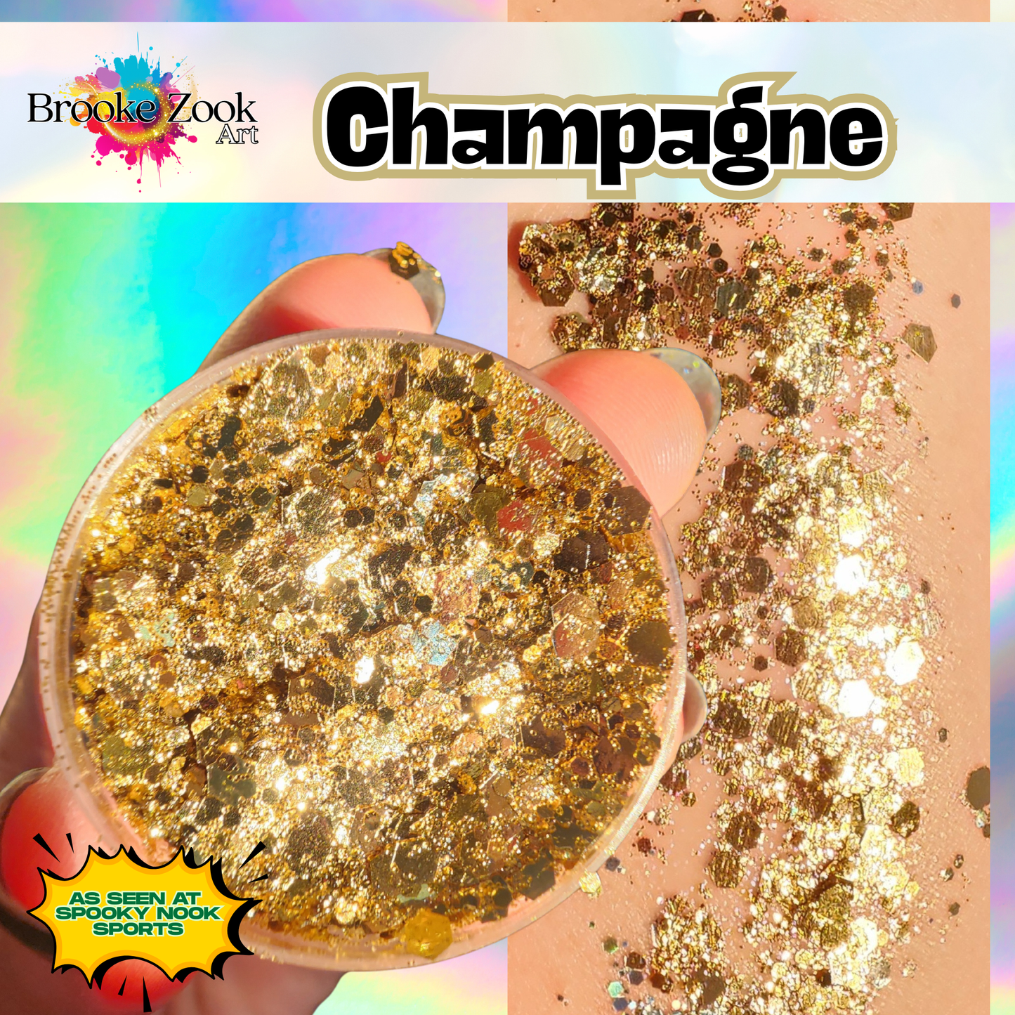 Champagne – Intense Glitter Gel