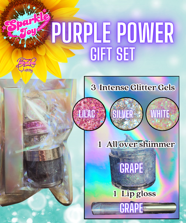 Sparkle Lover Stocking Stuffer Cosmetic Glitter Gift Sets