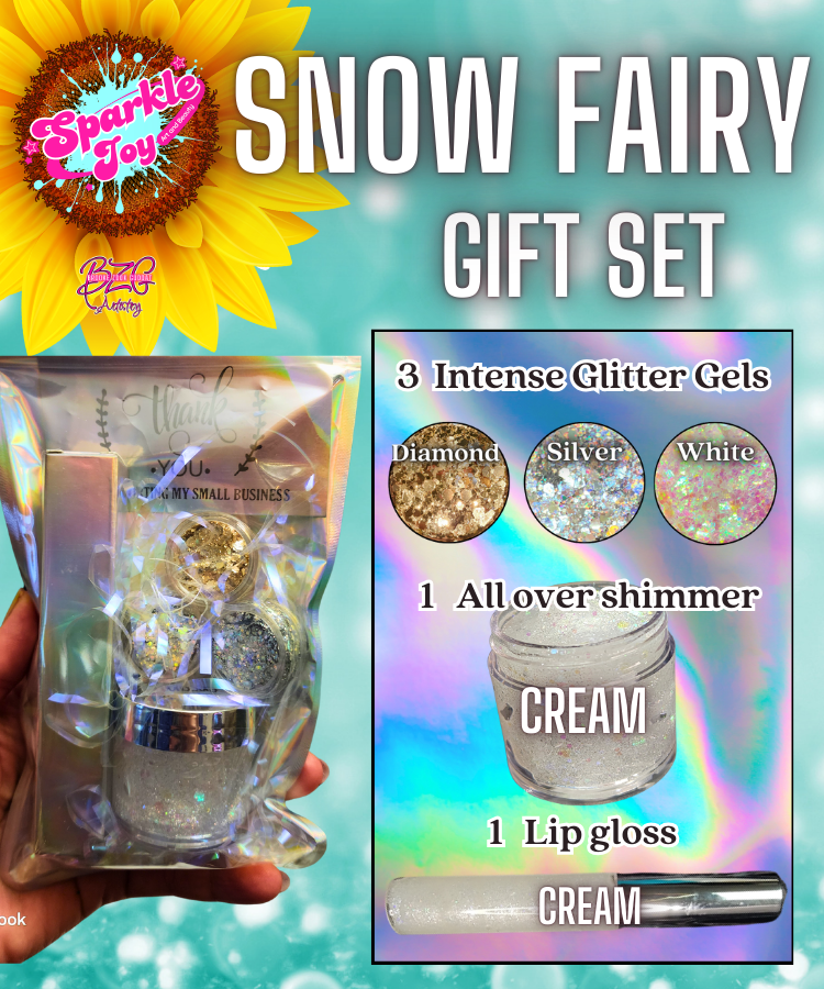 Sparkle Lover Stocking Stuffer Cosmetic Glitter Gift Sets
