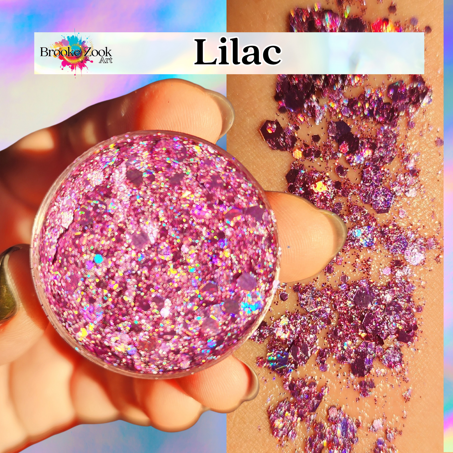 Lilac – Intense Glitter Gel