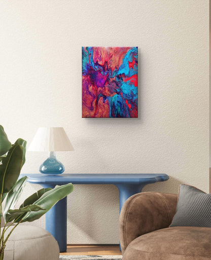 Mystery in the Mess - 4 Piece Original Painting Set