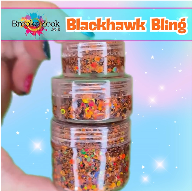 Blackhawk Bling - Intense Glitter Gel