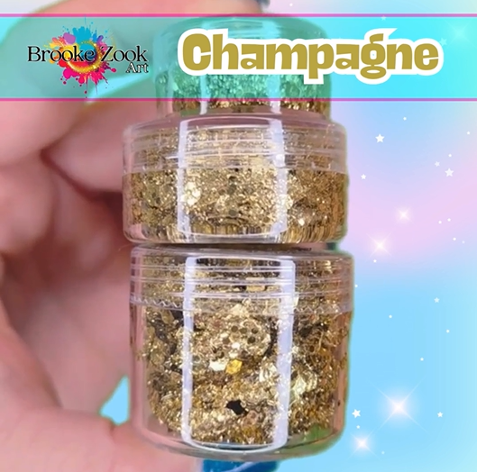 Champagne – Intense Glitter Gel