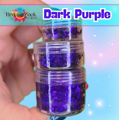 Dark Purple – Intense Glitter Gel