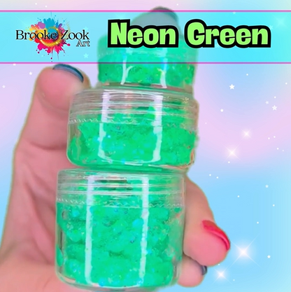 Neon Green – Intense Glitter Gel
