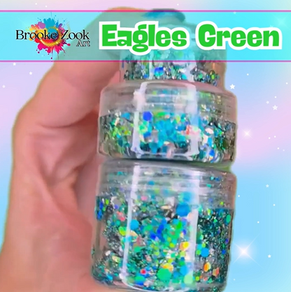 Eagles Green – Intense Glitter Gel