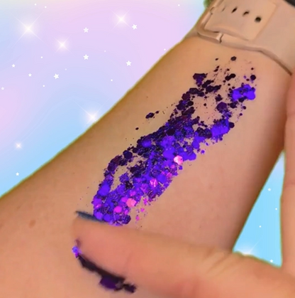 Dark Purple – Intense Glitter Gel