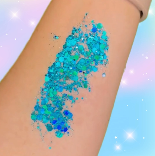 Turquoise – Intense Glitter Gel