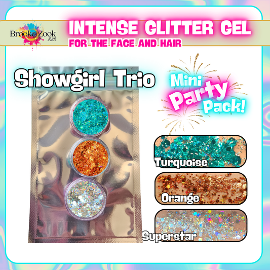 Mini Party Pack: Showgirl Sparkle Trio (Set of 3)