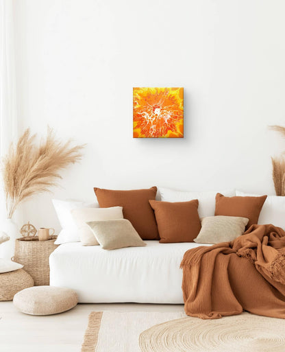 Radiant Zest - 4 Piece Original Painting Set