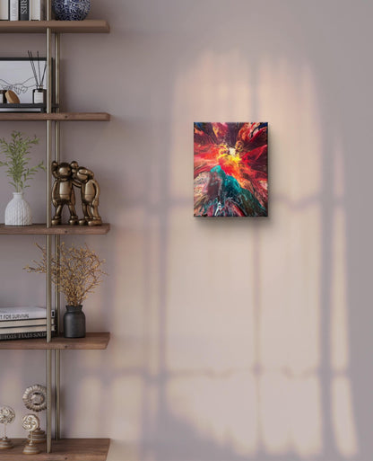 Mystery in the Mess - 4 Piece Original Painting Set