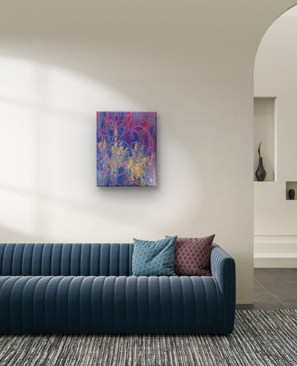 Mystery in the Mess - 4 Piece Original Painting Set