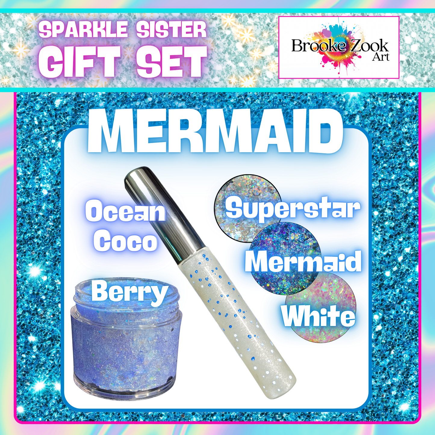 Mermaid – Intense Glitter Gel