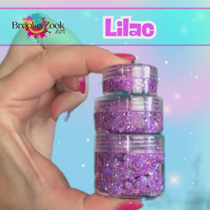 Lilac – Intense Glitter Gel