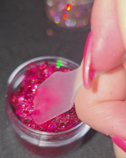 Rose Red – Intense Glitter Gel