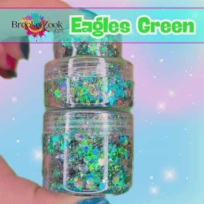 Eagles Green – Intense Glitter Gel