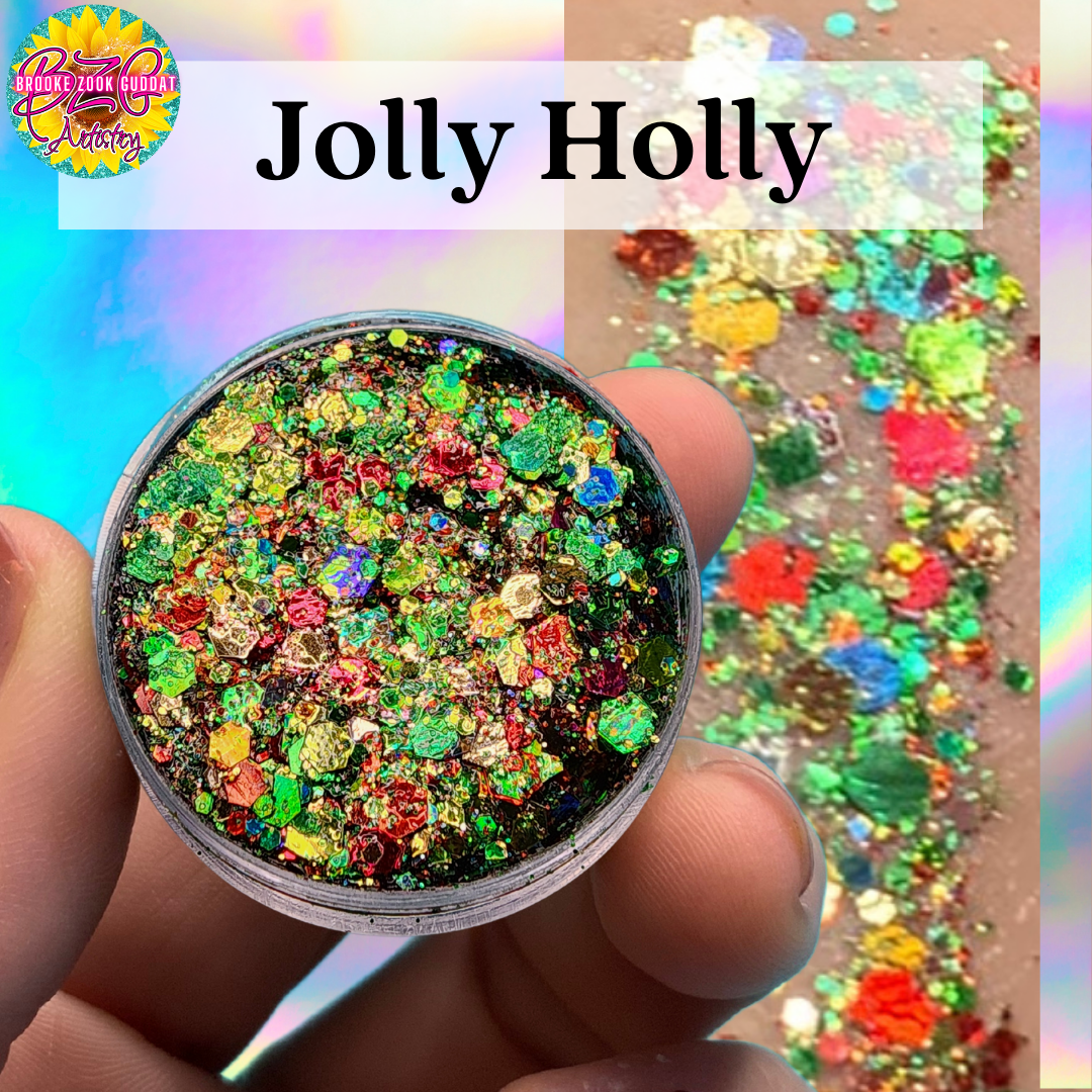 Jolly Holly - Limited Edition Holiday Sparkle Intense Glitter Gel